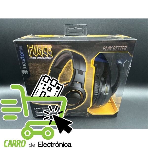 DIADEMA GAMER FORCE BLUESTONE