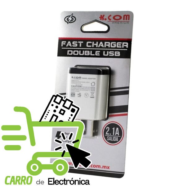 CUBO PARA CARGADOR DOBLE