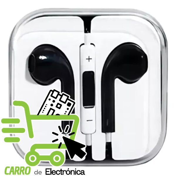 AUDIFONOS TIPO IPHONE ENTRADA 3.5MM