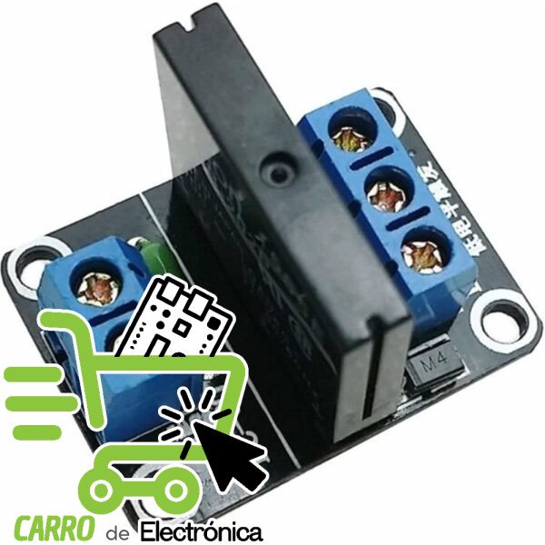 MODULO RELEVADOR DE ESTADO SOLIDO 1 CANAL 5V