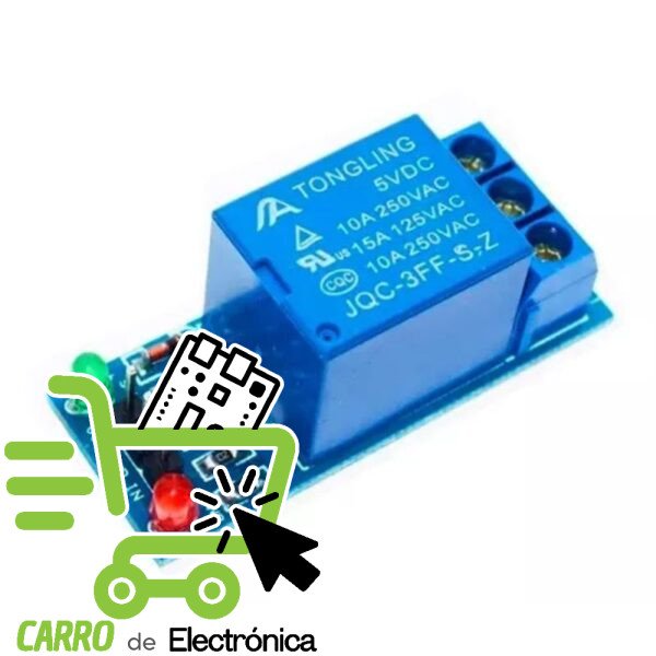 MODULO RELEVADOR 1 CANAL