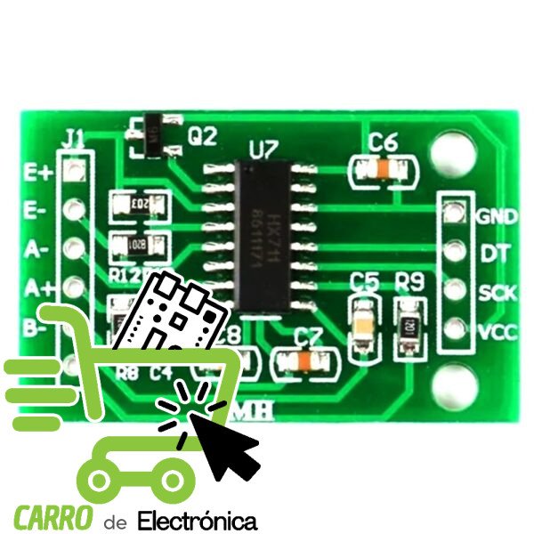 AMPLIFICADOR DE CELDA DE CARGA HX711