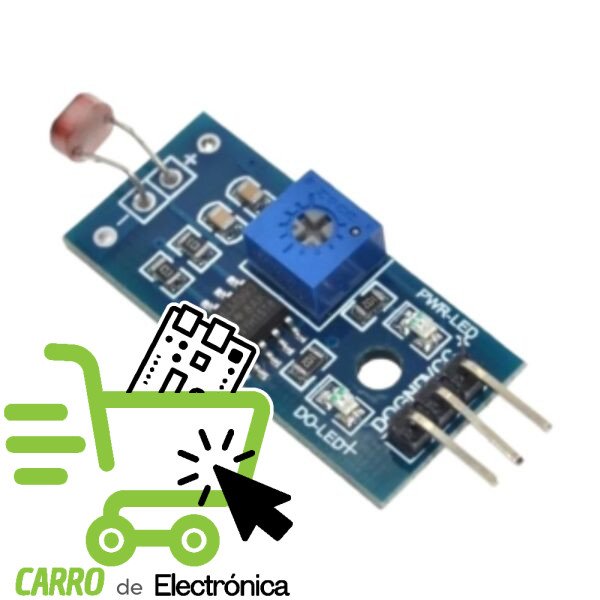 MODULO FOTORESISTENCIA CON POTENCIOMETRO