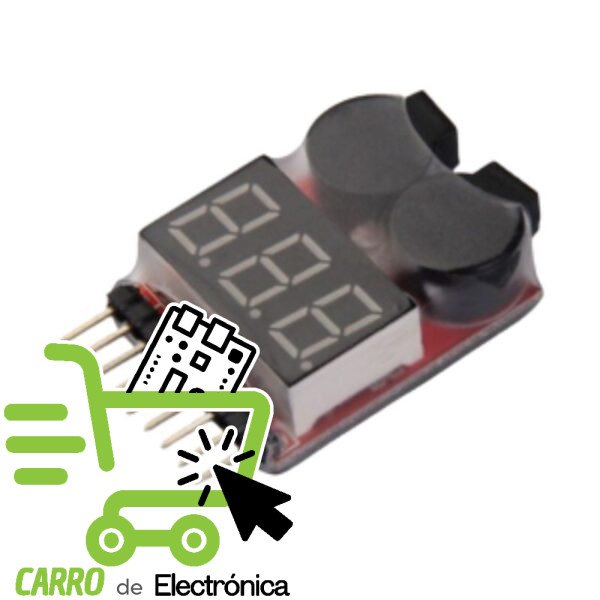 PROBADOR DE VOLTAJE PARA BATERIAS LIPO