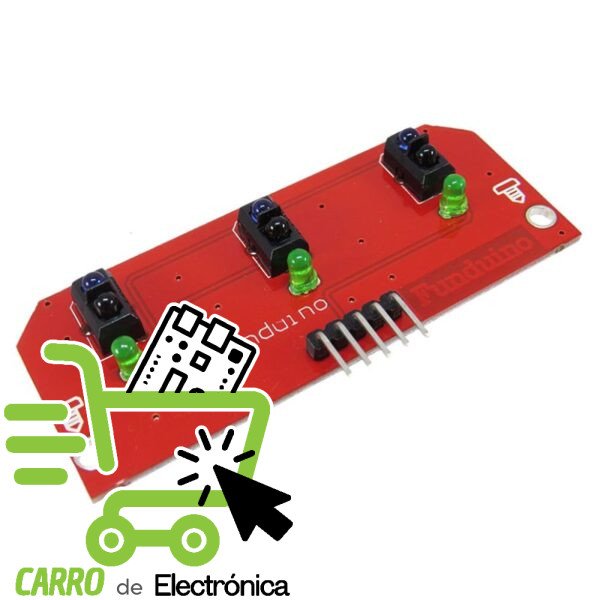 MODULO SENSOR INFRARROJO 3 CANALES TCRT5000