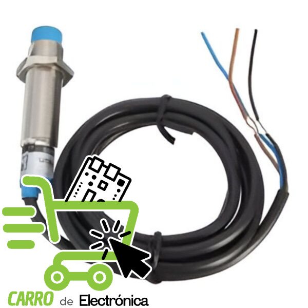 SENSOR INDUCTIVO DE PROXIMIDAD PNP NO LJ12A3-4-Z/BY