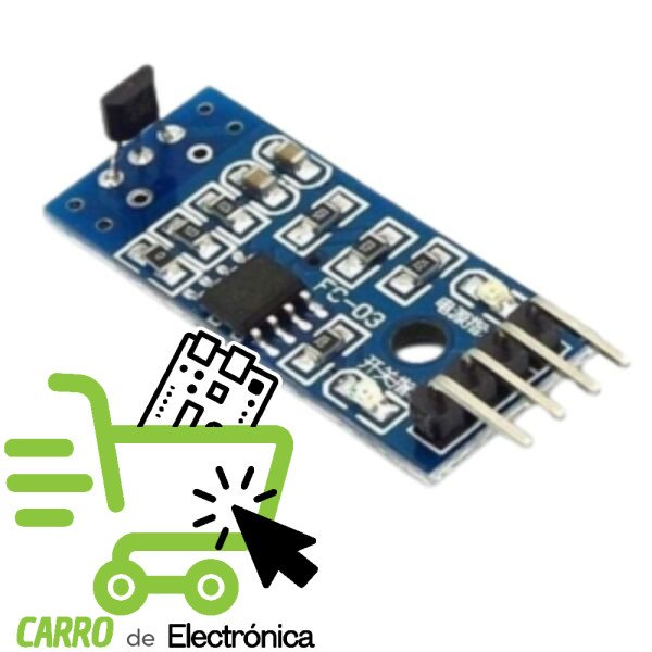 SENSOR DE CAMPO MAGNETICO O EFECTO HALL A3144
