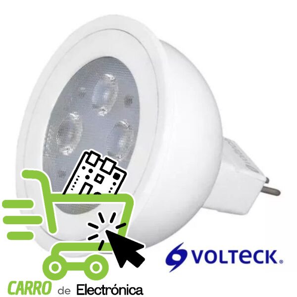 FOCO LED SPOT MR16, 4W VOLTECK