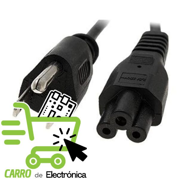 CABLE DE ALIMENTACION PARA LAPTOP (INTERLOCK)