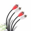 CABLE AUDIO 2 PLUG RCA - 2 PLUG RCA 90CM