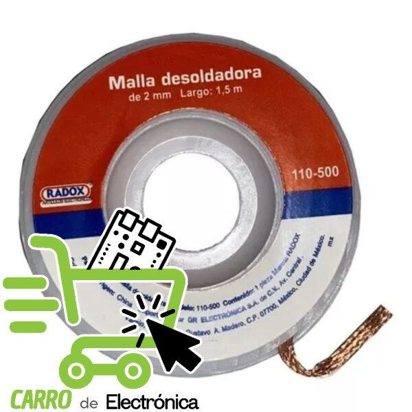 MALLA PARA DESOLDAR