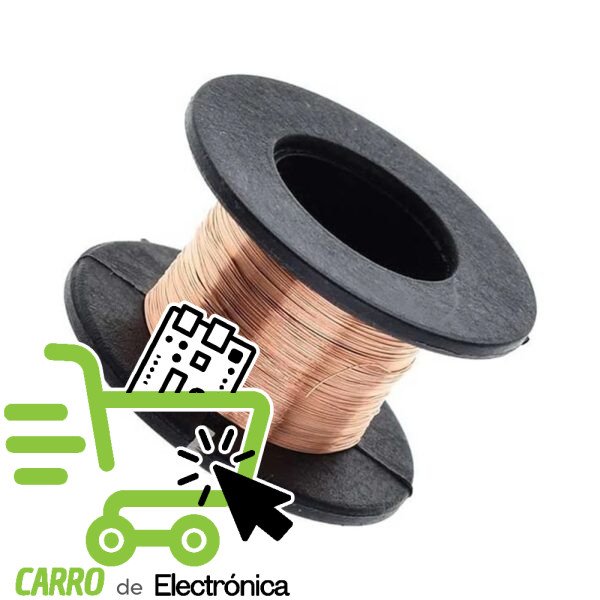 ALAMBRE MAGNETO DE COBRE ESMALTADO 38 AWG, 11M