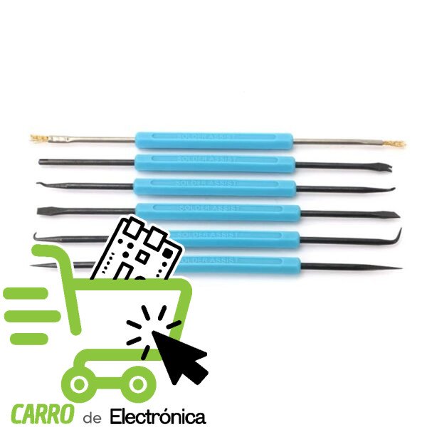 KIT DE 6 HERRAMIENTAS PARA CIRCUITO INTEGRADO