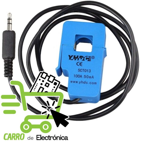SENSOR DE CORRIENTE NO INVASIVO SCT013