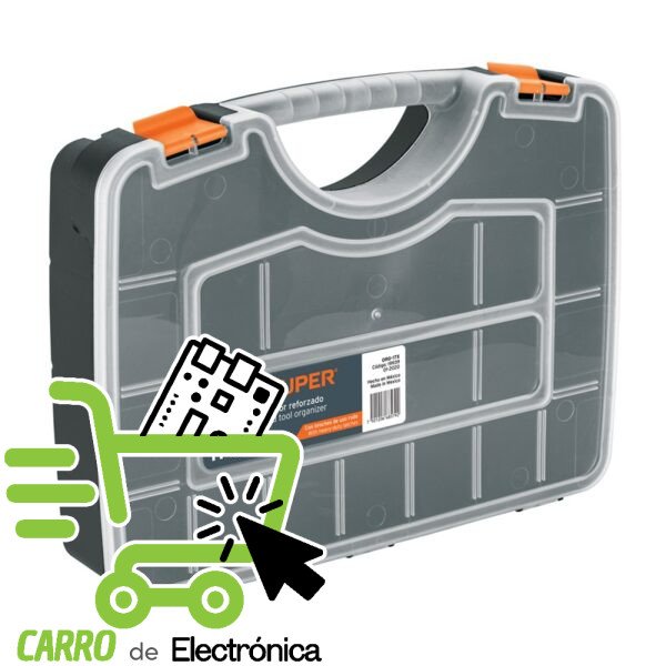 CAJA TRUPER 17 COMPARTIMIENTOS REFORZADA