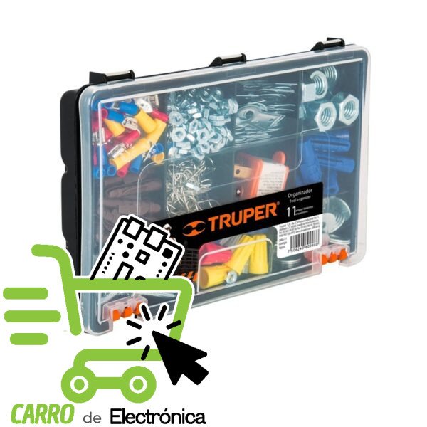 CAJA TRUPER 11 COMPARTIMIENTOS