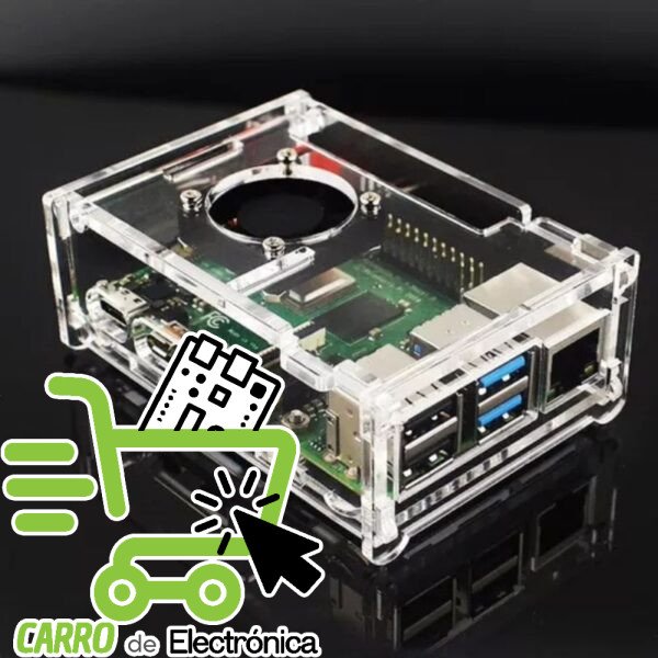CAJA PARA RASPBERRY PI 4 MODEL B