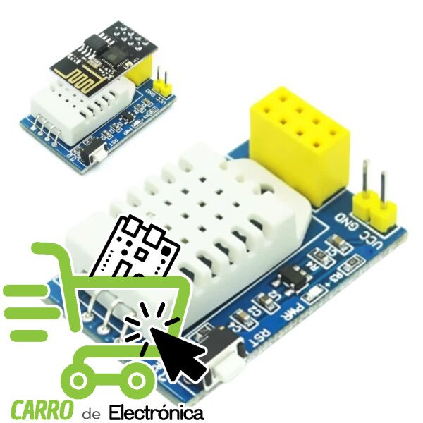 MODULO WIFI CON SENSOR DE TEMPERATURA Y HUMEDAD DHT22