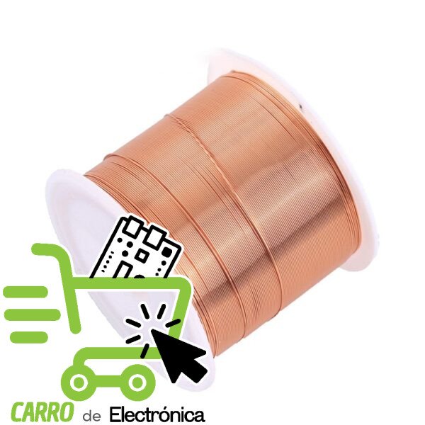 ALAMBRE MAGNETO DE COBRE ESMALTADO 0.5MM