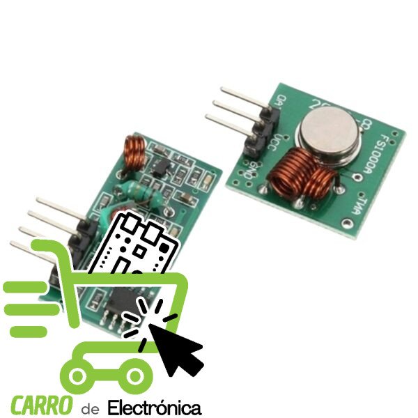 MODULO RF 433MHZ (PAR)