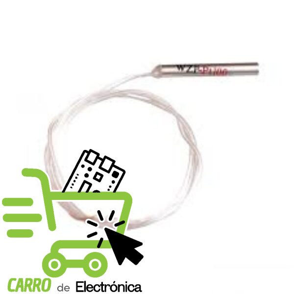 SENSOR DE TEMPERATURA TERMOPAR PT100, 20-450C