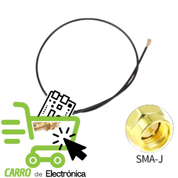 ANTENA SMA-J IPEX PARA GSM GPRS