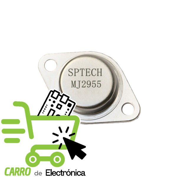 TRANSISTOR DE POTENCIA MJ2955 PNP -60V -15A TO-3