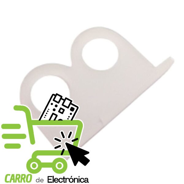 SOPORTE PARA SENSOR ULTRASONICO BLANCO