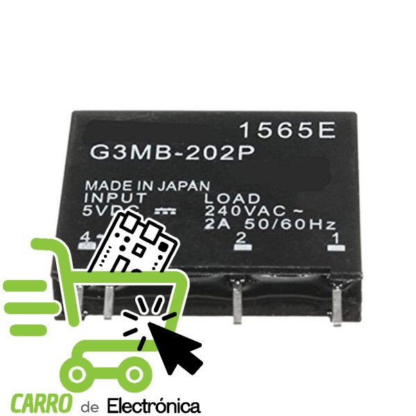 RELEVADOR ESTADO SOLIDO  12V G3MB 202P