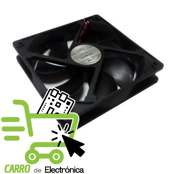 VENTILADOR DE PLASTICO 12V