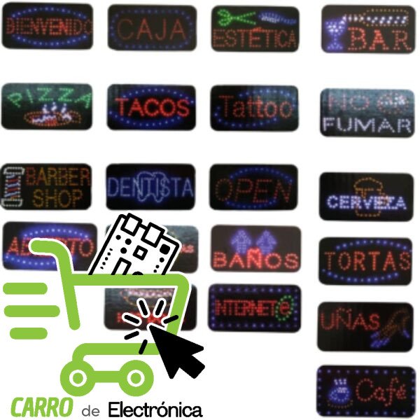 ANUNCIO LED LUMINOSO