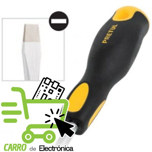 DESARMADOR PLANO 6"