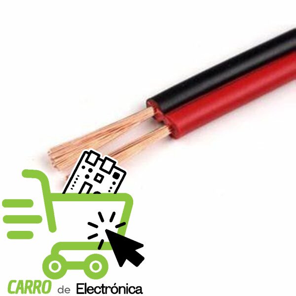 CABLE DUPLEX BICOLOR PARA BOCINA, POP