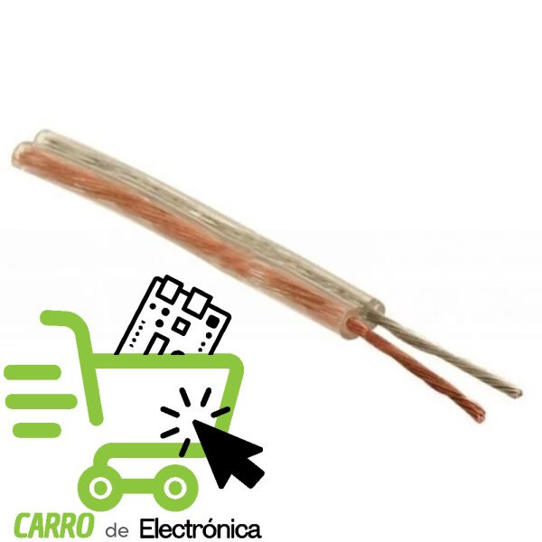 CABLE POLARIZADO DUPLEX PARA BOCINA, POP