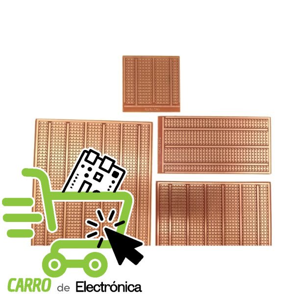PLACA FENOLICA PERFORADA TIPO PROTOBOARD