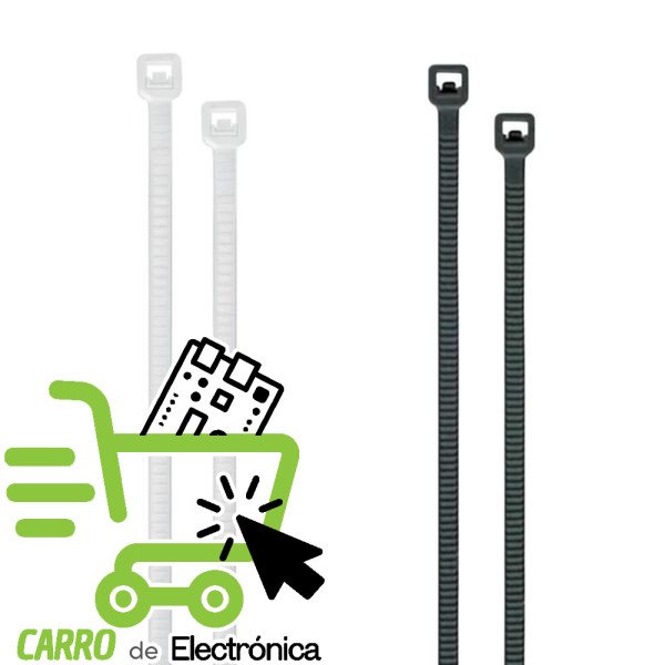 CINCHO DE PLASTICO 15 CM 18 LB