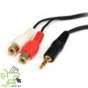 CABLE DE AUDIO 1 PLUG 3.5MM 2 JACK