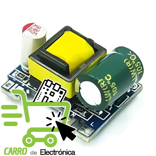MODULO FUENTE DE VOLTAJE 12V 300MA WX-DC12003