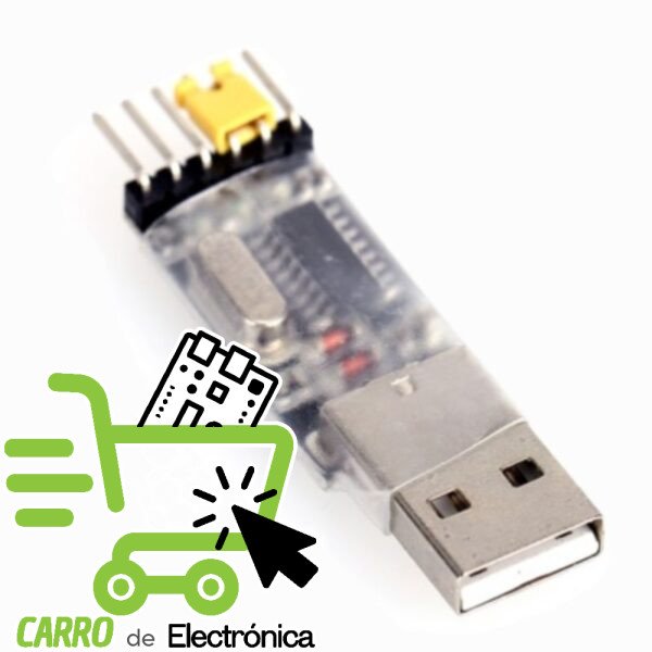 CONVERTIDOR USB A TTL CH340G