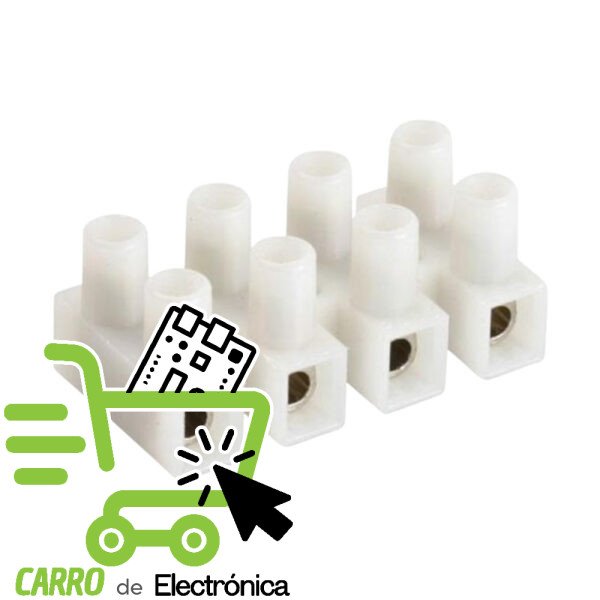BANCO DE TERMINALES 2 FILAS 8 TORNILLOS