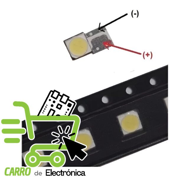 LED PARA PANTALLA LG 3535, 6V, 2W
