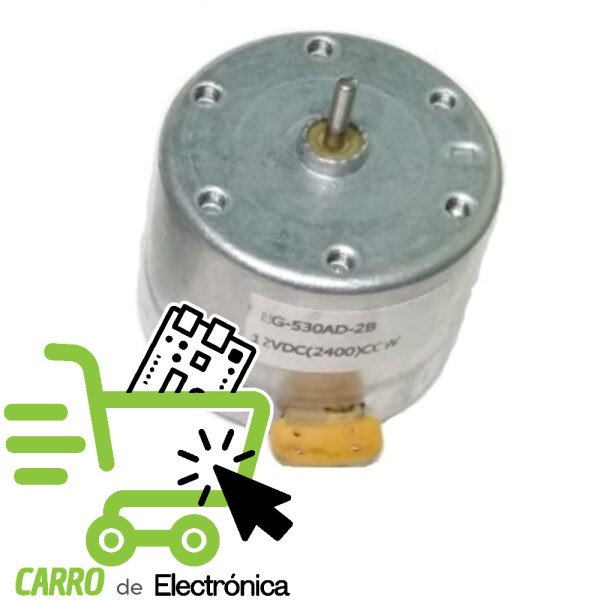 MOTOR 12V 2400 RPM