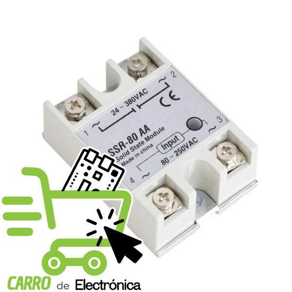 RELEVADOR DE ESTADO SOLIDO SSR-80AA