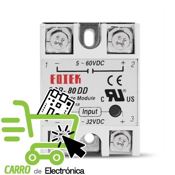 RELEVADOR DE ESTADO SOLIDO SSR-80DD