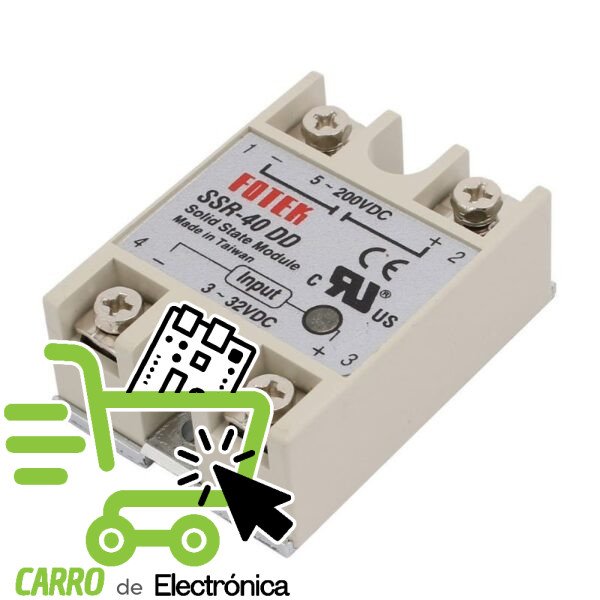RELEVADOR DE ESTADO SOLIDO SSR-40DD