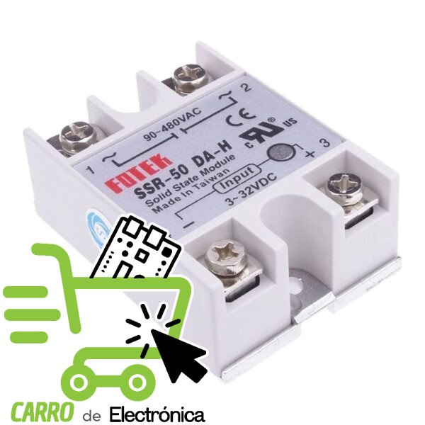 RELEVADOR DE ESTADO SOLIDO SSR-50 DA