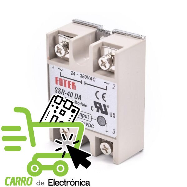RELEVADOR DE ESTADO SOLIDO SSR-40DA