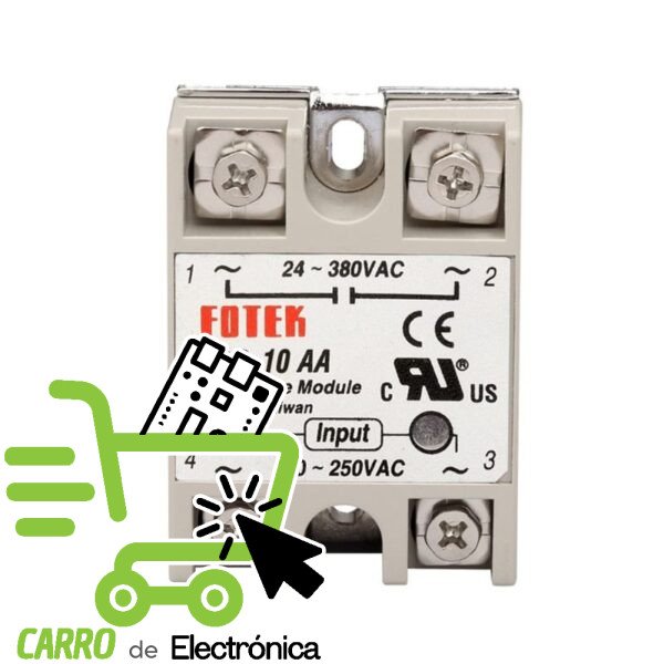 RELEVADOR DE ESTADO SOLIDO SSR-10AA