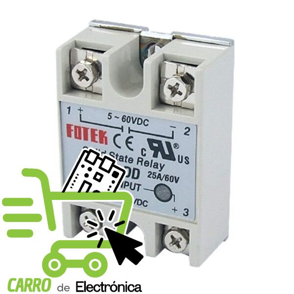 RELEVADOR DE ESTADO SOLIDO SSR-25DD