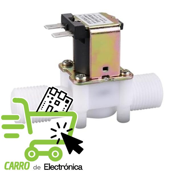 ELECTROVALVULA PARA LIQUIDOS 1/2" 220V AC